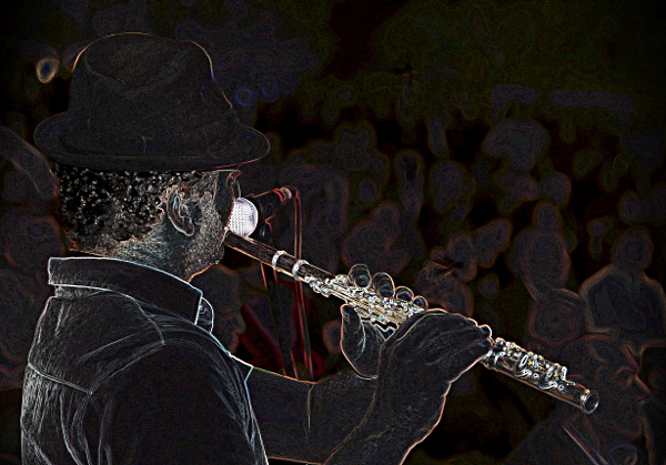 On the Edge - Flautist