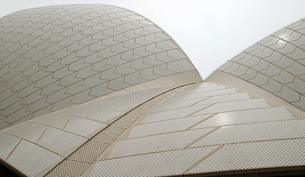 Sails on Sydney Harbour - The Sydney Opera House