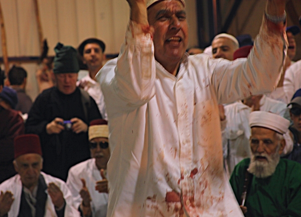 Samaritan, Shomronim, Passover Sacrifice -- Zevach - Dancing and chanting